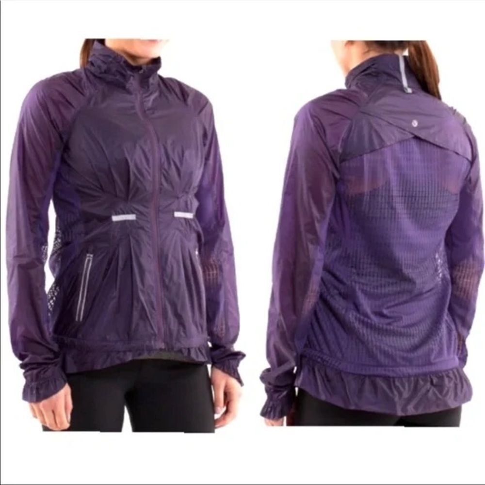 Lululemon Purple Lightweight Raincoat